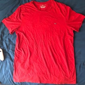 Red Tommy Hilfiger Shirt